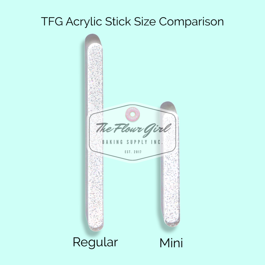MINI Metallic Acrylic Popsicle Sticks