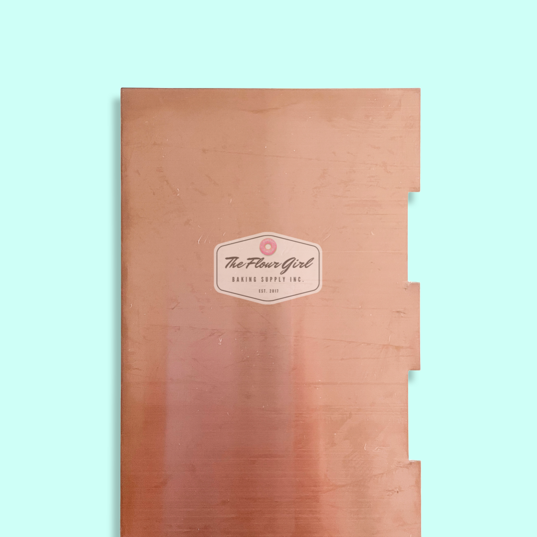TFG Rose Gold Icing Scrapers/Decorating Combs