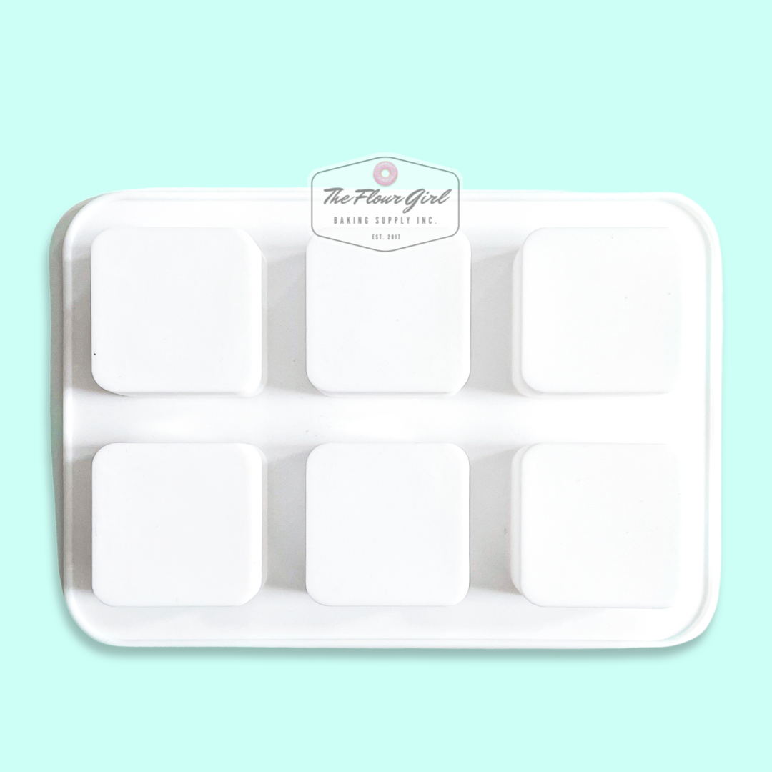 Square Cake Bar Silicone Mold – The Flour Girl