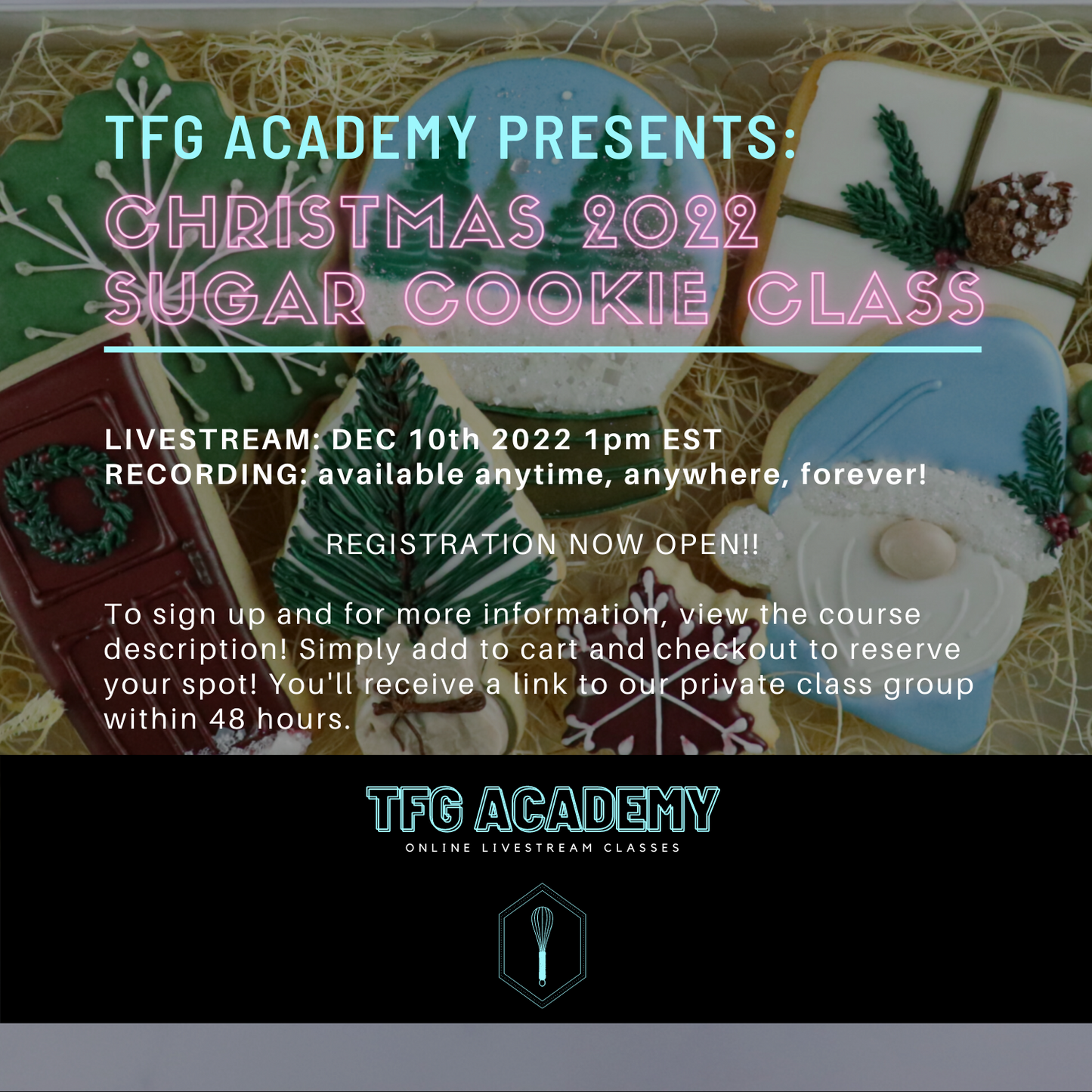 TFG Academy - Christmas Sugar Cookies