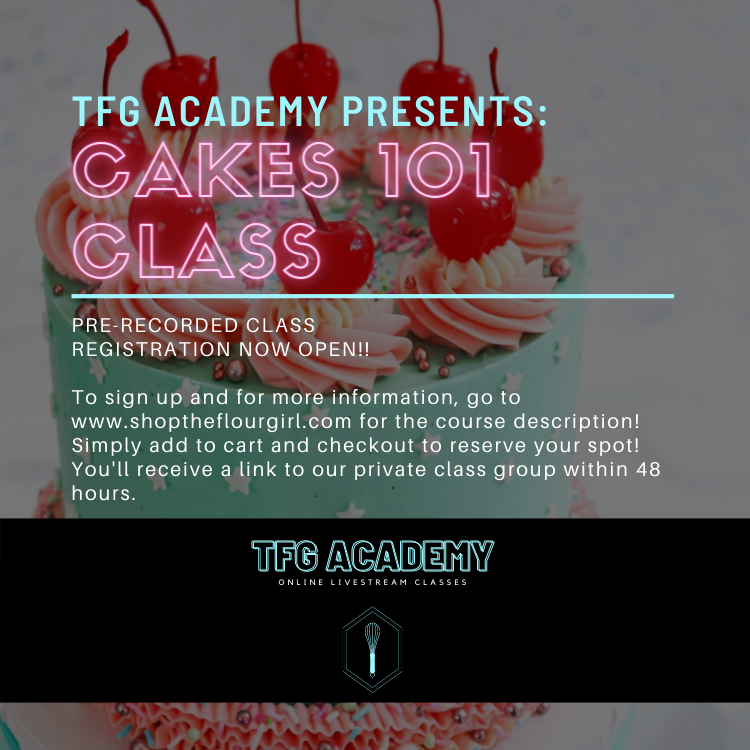 TFG Academy -  Cakes 101 Class