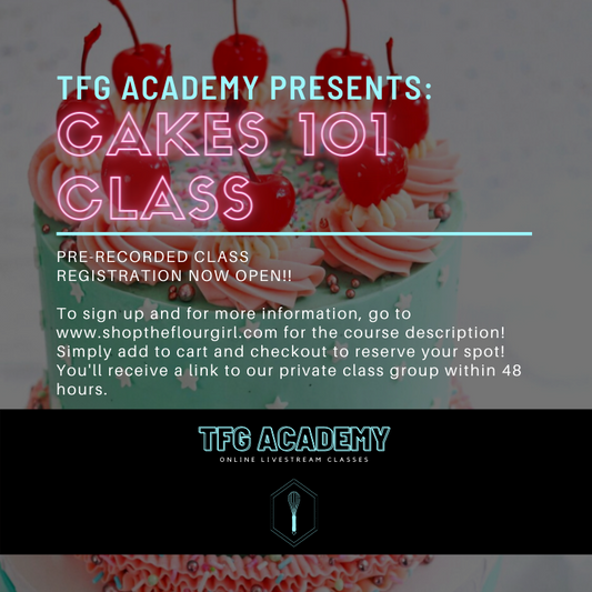 TFG Academy -  Cakes 101 Class