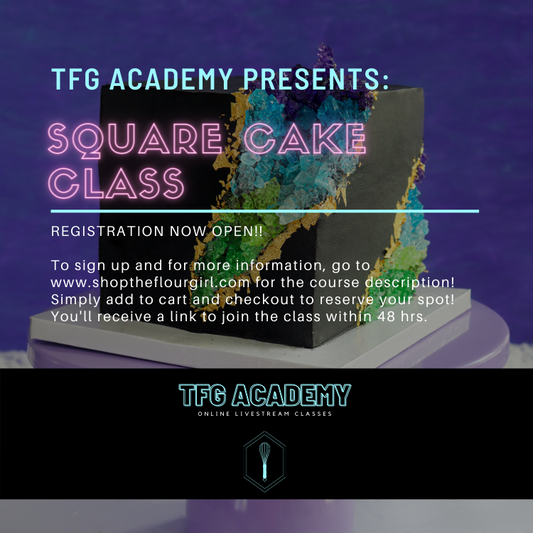 TFG Academy -  3D Square Cake Class